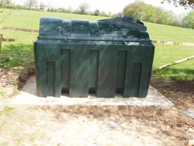 This is the concrete slab base 8 x 6 to fit a BH 1360 on the 20/03/2008