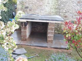 This is the concrete slab base 8 x 6 to fit a BH 1360 on the 20/03/2008
