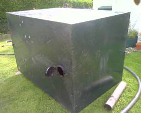 This is the excavation for a Dry mix Concrete Base with part of the dry mix in on the 20/03/2008