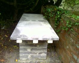 This is the concrete slab base 8 x 6 to fit a BH 1360 on the 20/03/2008
