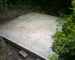 This is the BH 1360 about to go onto the concrete slabs. On the 20/03/2008
